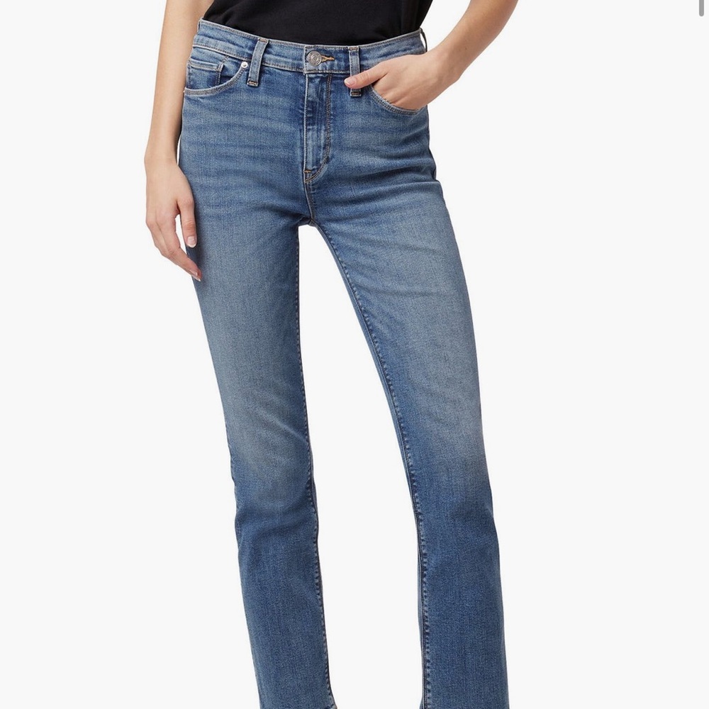 Hudson Jeans, Size 34, Barbara High Waist Straight Leg
